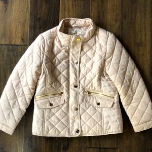 Zara Quilted Girls Jacket Size 6